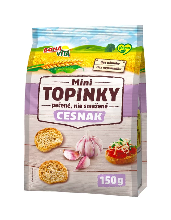 MINI TOPINKY cesnakové